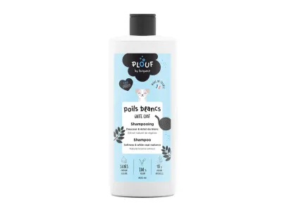 Shampoo voor honden witte vacht – Biogance Plouf