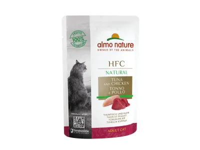 Almo Nature HFC Natural Kattennatvoer – Natural - tonijn en kip