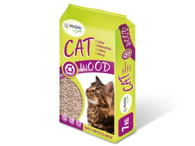 Litière pour chat en bois – Wood