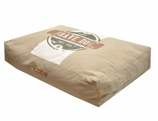 Matras Wooff Brave Dog zand 110x70x15cm