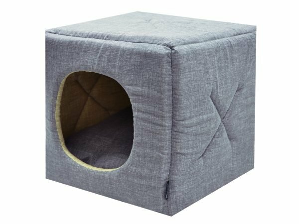 Kubus 3 in 1 Liso beige/grijs 30x30x30cm