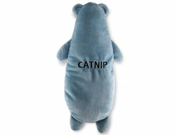 Speelgoed kat pluche Billy de beer met catnip 35cm