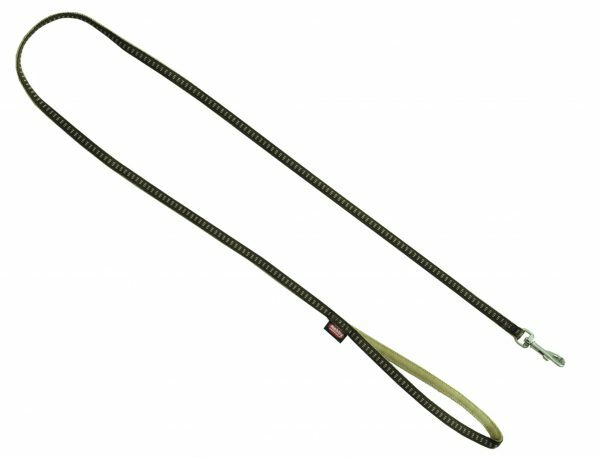 Leiband nylon Soft Grip bruin 20mmx120cm