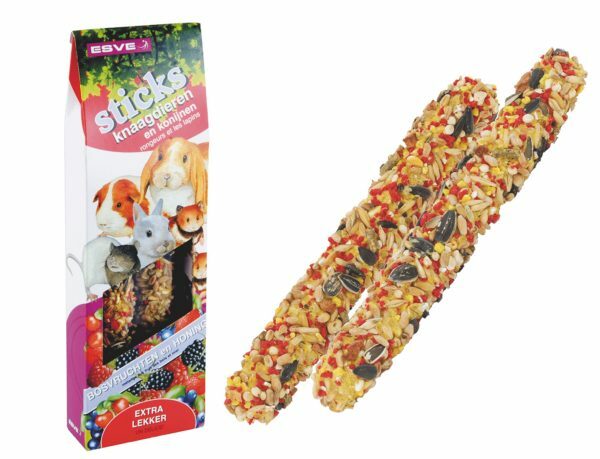 ESVE Sticks bosvruchten-mix knaagdieren (2)