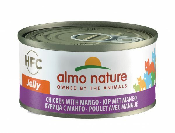 HFC Cats 70g Jelly - kip met mango