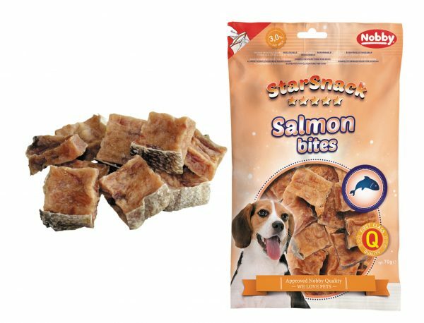Snack hond zalm hapje 70gr