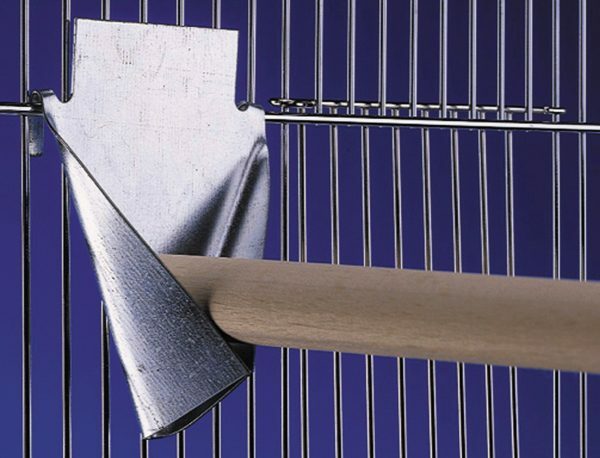 Stokhouder metaal 15 x 18 cm