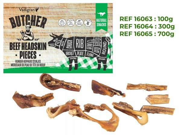 Runder kophuid stukjes 300g