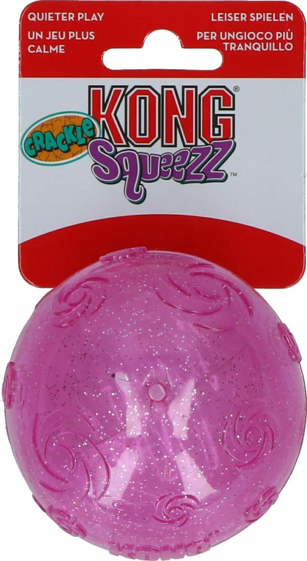 KONG Squeezz Crackle Ball Assorted Large