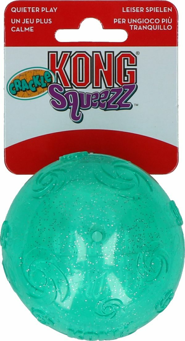 KONG Squeezz Crackle Ball Assorted Large