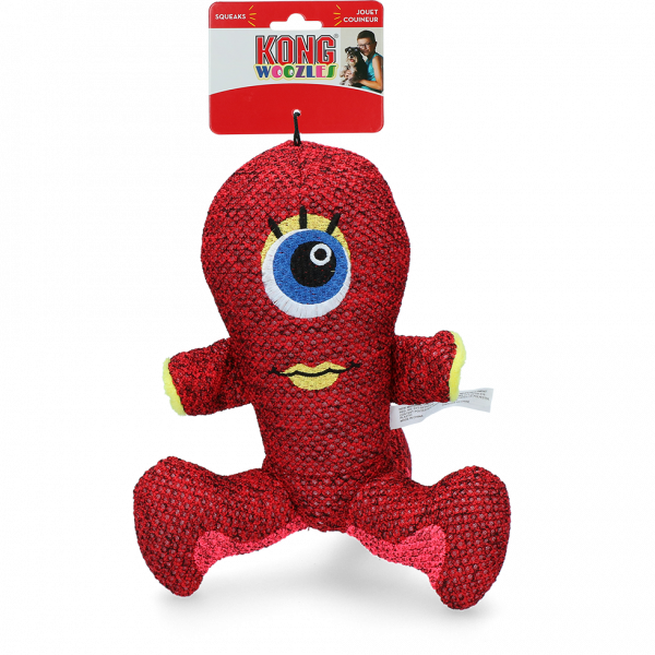KONG Woozles Red Md EU