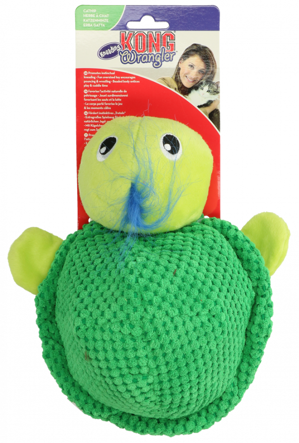 Kong Cat Wrangler Kneading Turtle