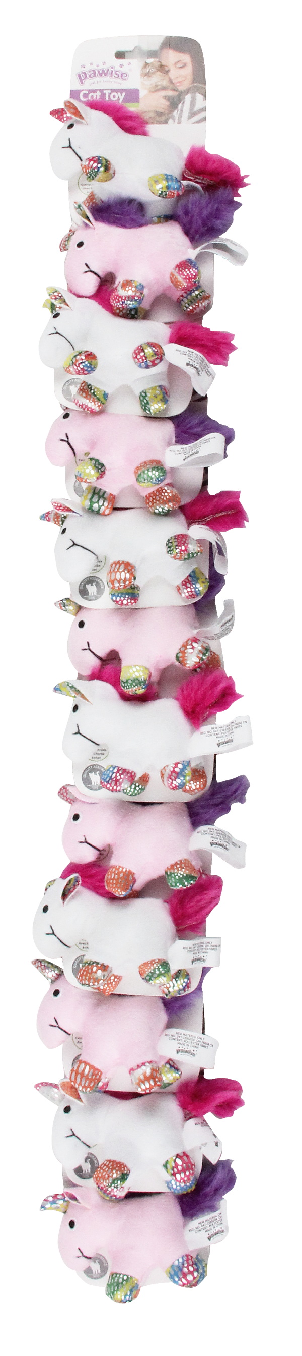 Pawise Cat toy-unicorn