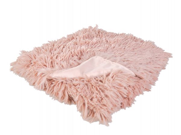 Deken oud roze 95x65cm