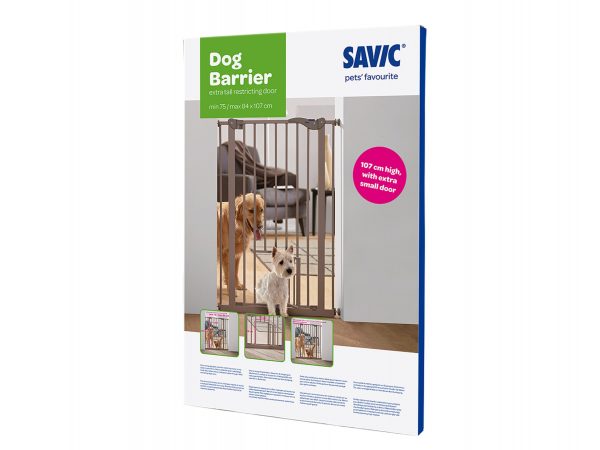 Hondenhek Door min75max 84x107cm + deur S