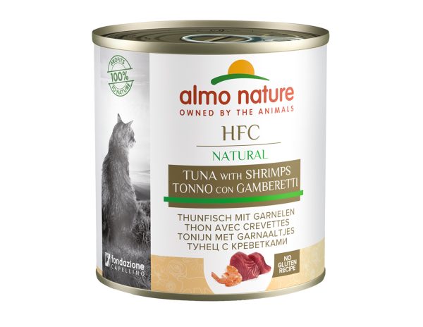HFC Cats 280g Natural - Tonijn & Garnaal