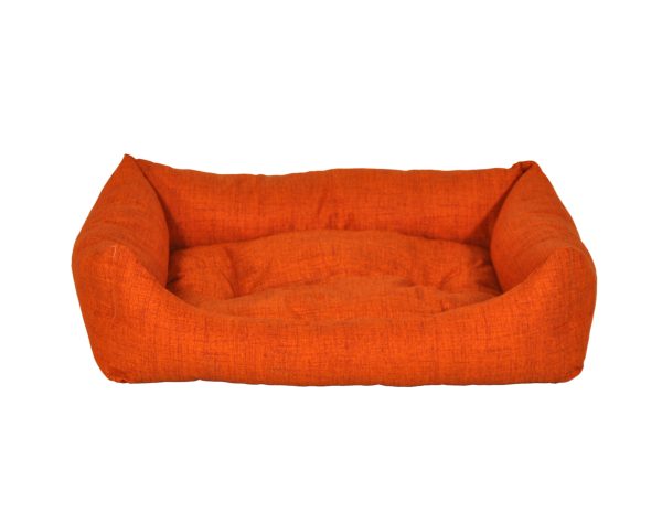 Mand vierkant Adelle oker 45x60x16cm