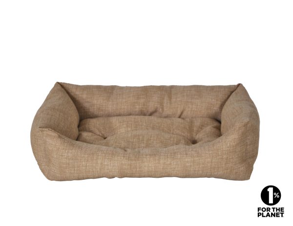 Mand vierkant Adelle beige 45x60x16cm