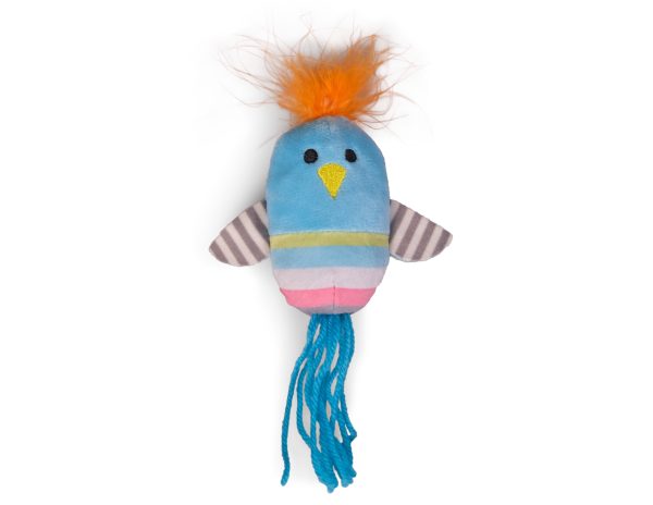 Speelgoed kat Bowi vogel 15cm