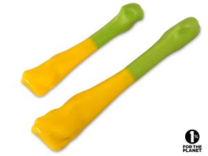 Speelgoed hond TPR Been groen 23cm