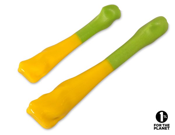 Speelgoed hond TPR Been groen 23cm