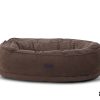 Mand ovaal Ryo bruin  64x46x20cm