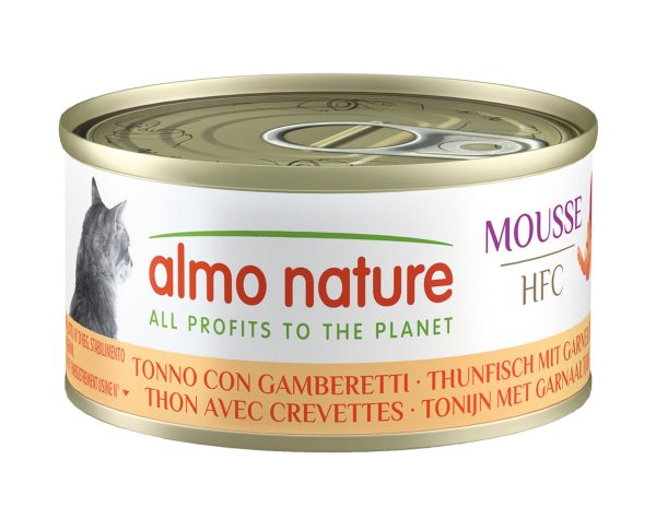 HFC Cats 70g Mousse - Tonijn garnaal