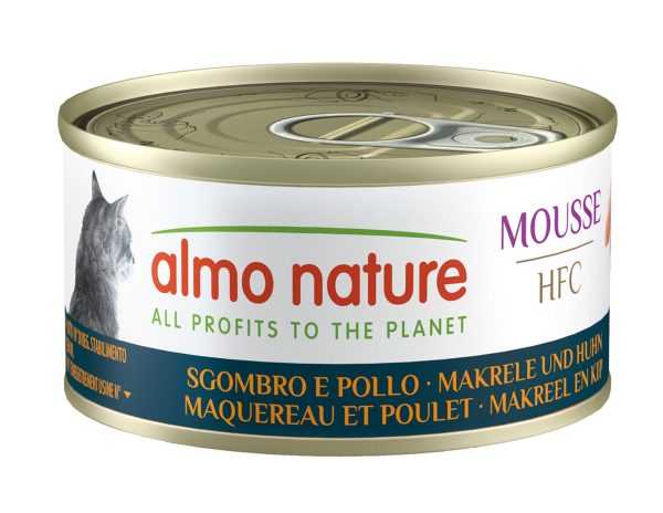 HFC Cats 70g Mousse - Makreel en Kip