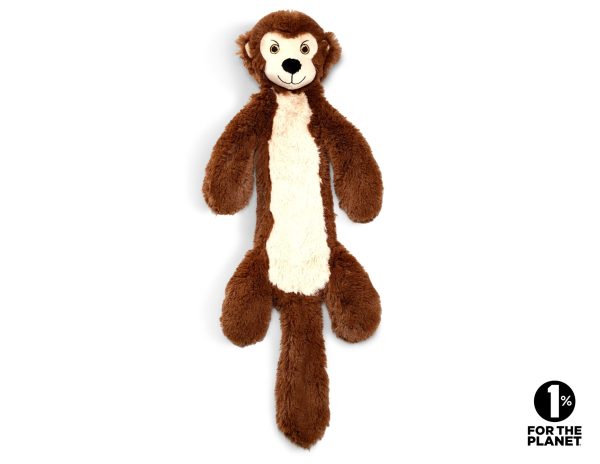 Speelgoed hond pluche Furry Fun Monk 60cm