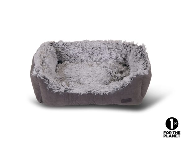 Mand vierkant Keon grijs 60x48x19cm