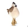 Speelgd hond recycled pluche Clucky haan S 26cm