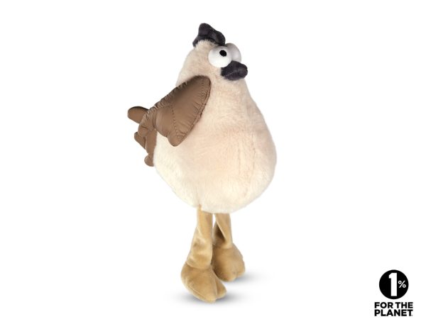 Speelgd hond recycled pluche Clucky haan S 26cm