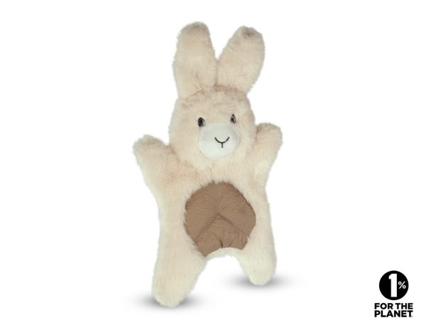 Speelgd hond recycled pluche Raffy konijn S 23cm