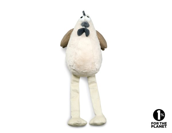 Speelgoed hond recycled pluche Clucky haan L 50cm