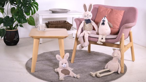 Speelgoed hond recycled pluche Cici eend L 60cm