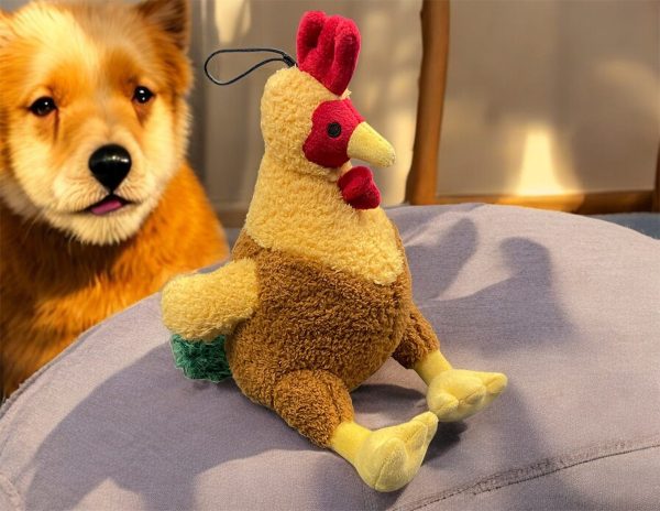 Speelgoed hond pluche Crock Buddy kip 24cm