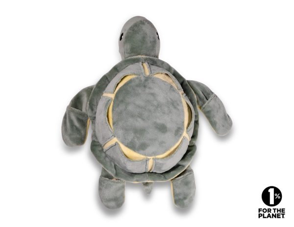 Speelgoed hond pluche snackzoeker schildpad 36cm