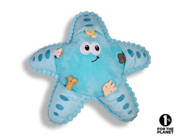 Speelgoed hond pluche snackzoeker Zeester 27cm