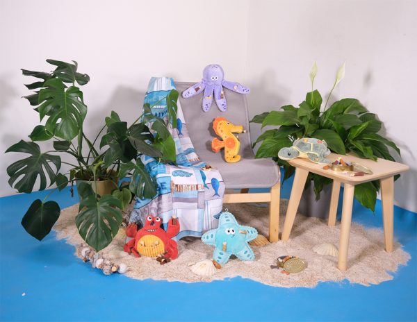 Speelgoed hond pluche snackzoeker Zeester 27cm