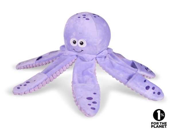 Speelgoed hond pluche snackzoeker octopus 29cm