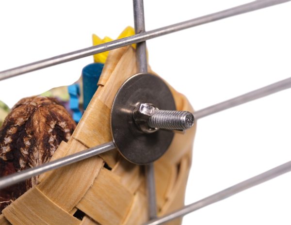 Speelgoed vogel Foerageermandje 23cm