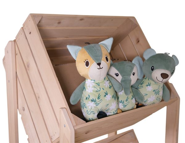Speelgoed pluche Toy box Spring olifant 23cm IO